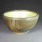Serving Bowl with Yellow Glaze Inside.
