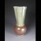 Two part stoneware vase